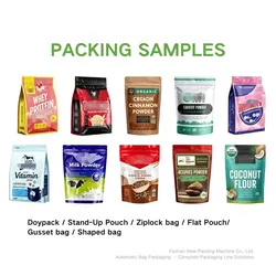 Automatische Doypack-Maschine für die Pulververpackung