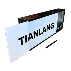 Anpassbare Größe Tl Anpassung benutzerdefinierte Lichtkasten Acrylschild
