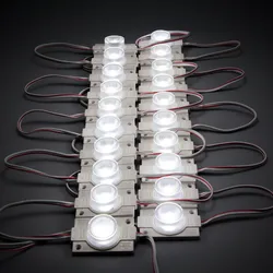 Modul 2W Modul LED Daya Tinggi Lampu Sisi Pencahayaan Lensa Modul Cahaya untuk Iklan Papan Nama