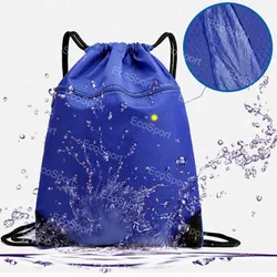 Benutzerdefinierte Logo Spieltag Zugbeutel Trendiger einfarbiger Zugrucksack