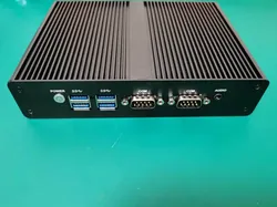 Lüfterloses Embedded Barebone-System Intel Quad-Core J4125 Mini-PC, Mini-Computer