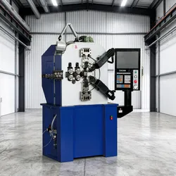 Macchina per la coiling di molle a filo rotante CNC per la produzione di ganci per appendere