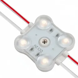 2025 Novo Módulo LED de Injeção de Alta Eficiência de Design 2835 4LEDs para Letras de Sinalização em Edifícios Módulos LED Altos