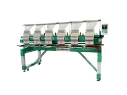 Mehrkopf-Computer-Kappen-Tubular-Stickmaschine Preis Maximale Geschwindigkeit 1200 U/min