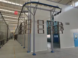 เครื่องจักรสายการผลิตการเคลือบผงอิเล็กโตรสแตติกที่มีการใช้งานกว้าง
