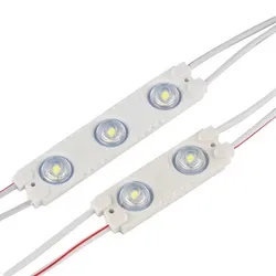 Venda Quente 20PCS/String 3LEDs SMD 2835 Placa de Publicidade Sinal Injeção Módulo LED IP65 DC12V 1.2watt