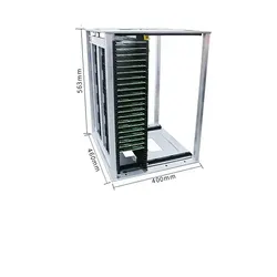 Verstellbares ESD-sicheres SMT-Lagerregal für PCB-Komponenten