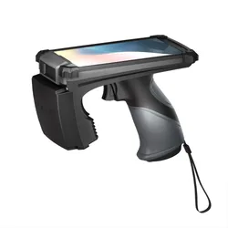 Lettore-scrittore RFID UHF portatile Android passivo a lunga portata per tag multipli EPC Gen2