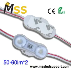 Alta Brilhância 2 LEDs ou 3 LEDs 3030 Módulo SMD IP67 Módulo de Injeção LED para Sinais Publicitários com CE RoHS UL