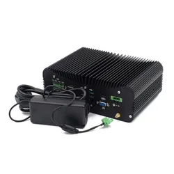 Computador Personalizado Poderoso Hystou Industrial DDR4 P12b Computador de Mesa Sem Ventoinha de Alta Performance para Uso em Fábrica Mini PC