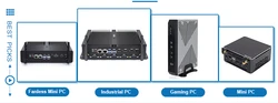 ฮิสทู X86 N3160 คอมพิวเตอร์เซิร์ฟเวอร์ขนาดเล็ก ราคาถูก คอมพิวเตอร์ไอทีเอ็กซ์ คอมพิวเตอร์เดสก์ท็อปขนาดเล็ก