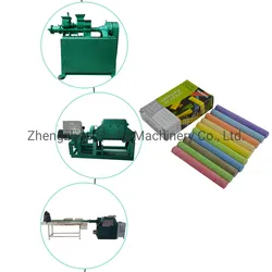 Elektrische Schulkreideherstellungsmaschine staubfreie bunte Kreidenproduktionslinie maßgeschneiderte Formkreidemaschine
