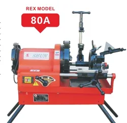 Máquina de Rosqueamento de Alta Qualidade / Máquina de Rosqueamento de Tubos Modelo Rex 80A