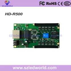 Controlador de Display LED em Cores Completas Cartão Receptor de Tela LED Huidu R501 R500 R512 R508 R612