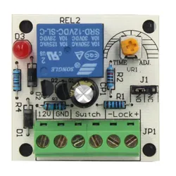 Módulo de Controle de Atraso de Tempo 0-30seconds para Sistemas de Controle de Acesso