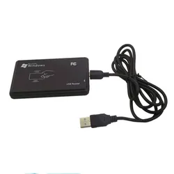 Materiale ABS Lettore di schede PVC personalizzato a colori per scrittura di schede NFC di prossimità