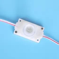2W Módulo de Injeção de Moldagem LED Fonte de Luz Lateral 10X45 Graus para Caixa de Luz Lateral