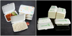 Máquina de Moldagem de Caixa de Papel para Takeaway Automática de Erecção de Caixa de Arroz