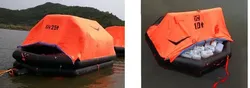 Selbstaufrichtender Davit aufblasbarer Rettungsboot offener Typ umkehrbarer aufblasbarer Rettungsboot