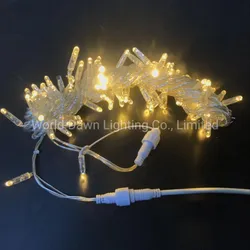Luz de cordão de bulbo de arroz decorativa à prova d'água