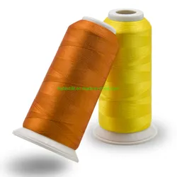 Hochfeste 100% 120d/2 Polyesterfilament-Stickgarn