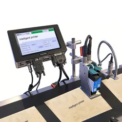 Faith Online-Tintenstrahldrucker für Kartonpapierbox-Etiketten, Barcodes, QR-Codes und den variablen Datendruck