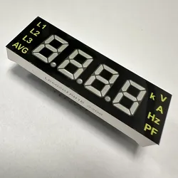 고휘도 4-Digit 빨간색/흰색 LED 디스플레이 모듈 미터용