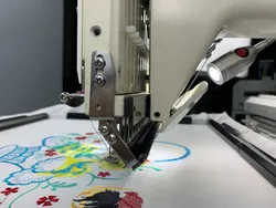 Industrielle computergestützte Mehrkopf-Stickmaschine