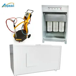Máquina de Pintura Eletrostática Completa com Forno de Cura e Sistema de Cabine de Pintura
