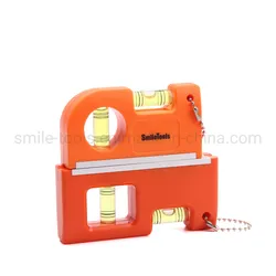 Professioneller Mini-Niveau-Ruler mit Schlüsselanhänger und magnetischem Fuß