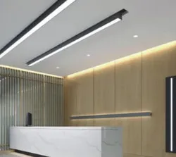 Maßgeschneiderte 30W schwarze CRI95+ LED-Linearmodule 5000K mit hoher Farbwiedergabe für hochwertige architektonische Beleuchtung