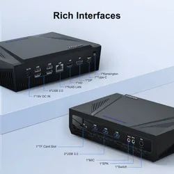Windows System Intel Core I7-10th Gen für Geschäft Desktop Computer Linux DDR4 Mini PC CPU Dünner Host Computer