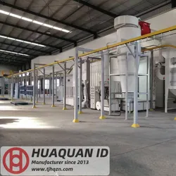Sistema de Linha de Pintura em Pó Totalmente Automático Equipamento de Pintura em Pó de Mudança Rápida de Cor