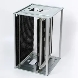 Hochwertiger Rack PCB Lagerung verstellbarer Kunststoff PCB Magazin Rack SMT ESD Antistatisches Magazin Rack für PCB Produktionslinie
