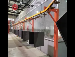 Flexibles Layout Elektrostatik-Pulverbeschichtungs-Produktionslinien-System