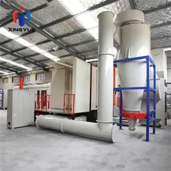 Cabine de Pintura a Pó Automática Xingyue com Sistema de Funil de Pó de Alta Capacidade