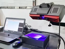 Máquina de Router CNC com Tecnologia Fotográfica a Laser Azul
