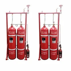 80L Ig100 Système automatique d'extinction d'incendie Inergen Système de suppression d'incendie
