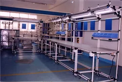 Conjunto de Juntas de Metal de Zinco para Sistema de Prateleira de Fluxo de Tubo Magro