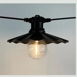 Acessório de Festão para Varanda Terraço à Prova de Tempo com Iluminação LED