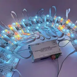 24V Quadratische Module Licht Pixel RGBW DMX adressierbare LED-Modullichter für Schilder
