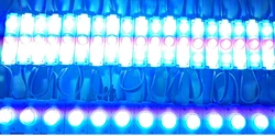 1.5W RGB DC12V Bunte Seitenlichtquelle Einspritzformmodul LED Motorradlampenmodul