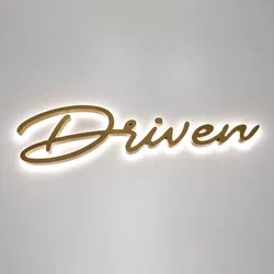 Benutzerdefinierte wasserdichte Metall-Backlight-Logo-Buchstaben LED-Schild