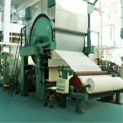 Linha de Produção de Máquina de Fazer Papel Higiênico Pequena Usando Madeira