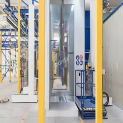 Sistema Avançado de Revestimento a Pó Automático para Uso Industrial