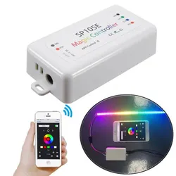 Sp105e Magischer Bluetooth LED-Controller Pixel-Fernbedienung Aquarium Bluetooth APP-Steuerung für LED-Streifenlicht Magischer Controller