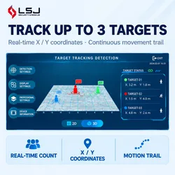 Detector de Vida por Radar Multimodo Ld-Rii com Detecção de Múltiplos Alvos, Equipamento de Resgate Detector de Vida por Radar