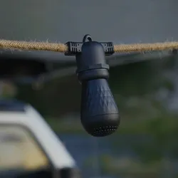 Hanfseil Außen Smart LED Bluetooth Lichterkette