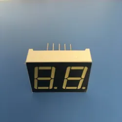 0.56 Zoll 2 Digit Weiß LED Anzeige Segmentmodul für Steuerpanels