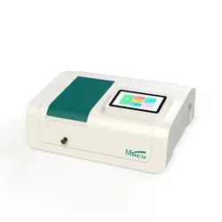Intelligentes sichtbares Einstrahl-Spektrophotometer mit Touchscreen für die routinemäßige Probenanalyse im Ausbildungslabor